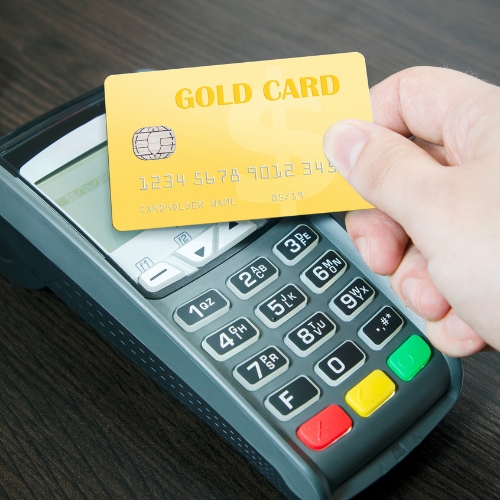 Cards accepted for payment